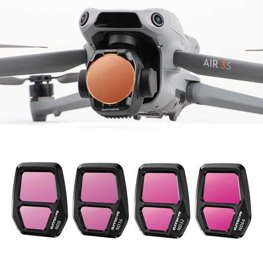 Filtro de lente para cámara Sunnylife, filtro: 4 en 1 ND8-64 para DJI Air 3S