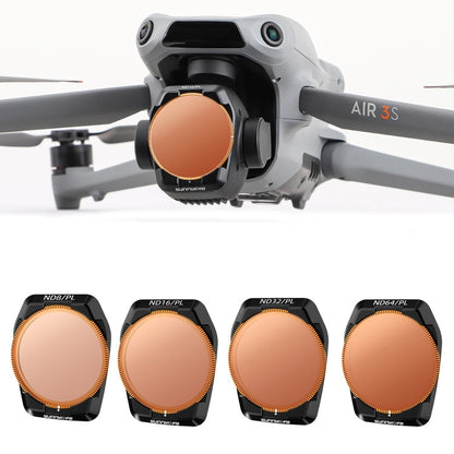 Filtro de lente para cámara Sunnylife, filtro: 4 en 1 ND8-64PL para DJI Air 3S