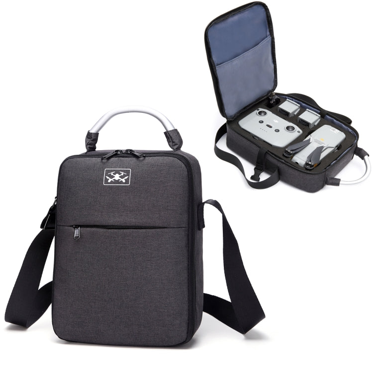 Bolsa de almacenamiento de hombro impermeable para drones Caja protectora para DJI Mavic Air 2 (Negro)