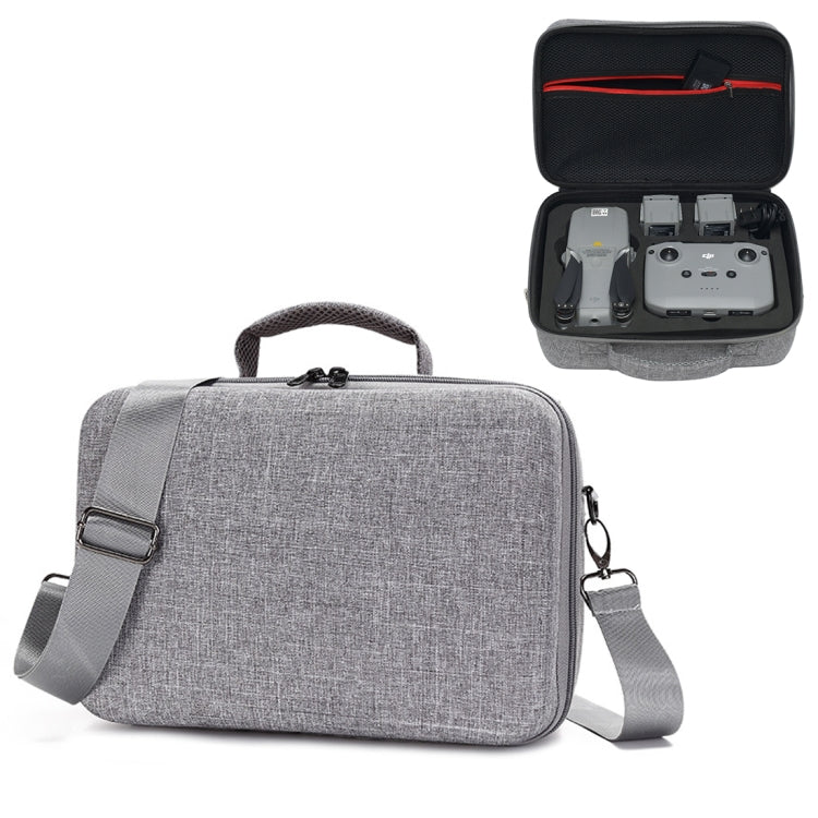 Bolsa de almacenamiento bandolera de hombro de nylon portátil Caja protectora para DJI Mavic Air 2 (gris)