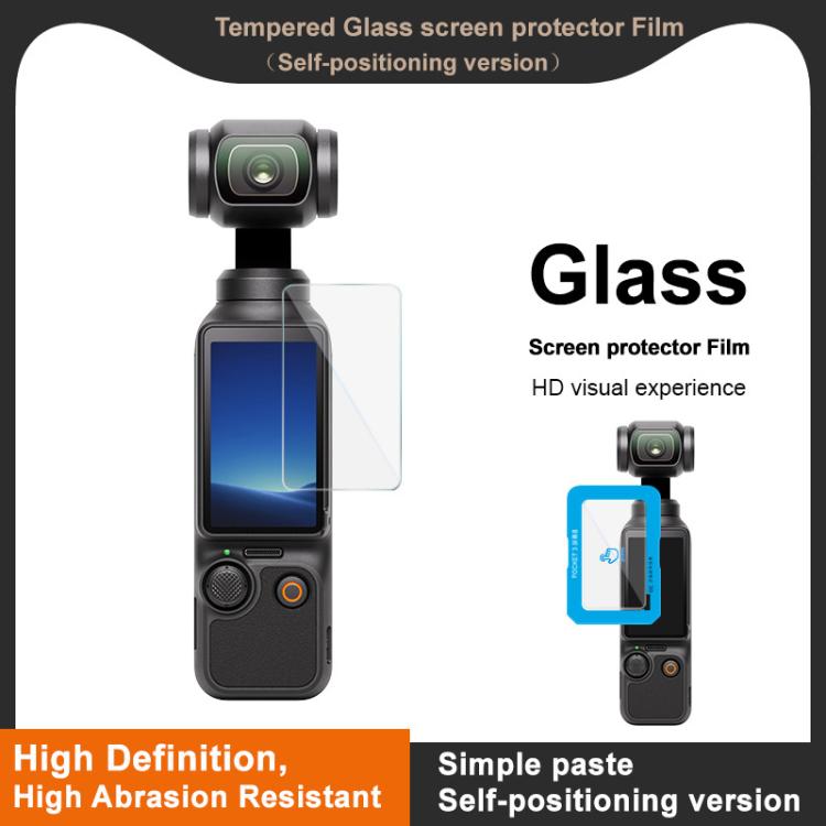 Película de vidrio templado imak para reloj, versión con posicionamiento automático para DJI Osmo Pocket 3 — imagen 4