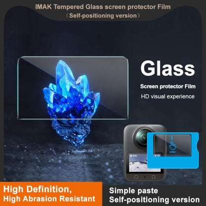 Imak Protector de pantalla de vidrio templado, versión autoposicionable para DJI Osmo 360 — imagen 4