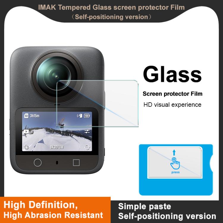 Imak Protector de pantalla de vidrio templado, versión autoposicionable para DJI Osmo 360 — imagen 5