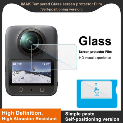 Imak Protector de pantalla de vidrio templado, versión autoposicionable para DJI Osmo 360 — imagen 5