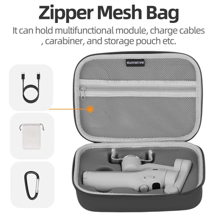 Estuche de transporte portátil, minibolso de mano para DJI Osmo Mobile 7 (naranja) — imagen 6