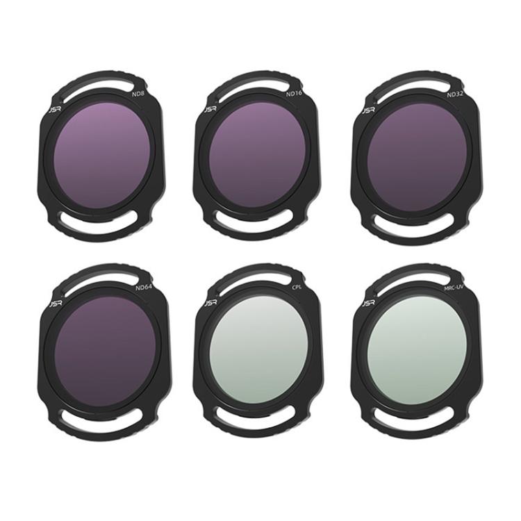 Filtro de lente de cámara, filtro: 6 en 1 ND8-64 UV CPL para DJI Avata 2