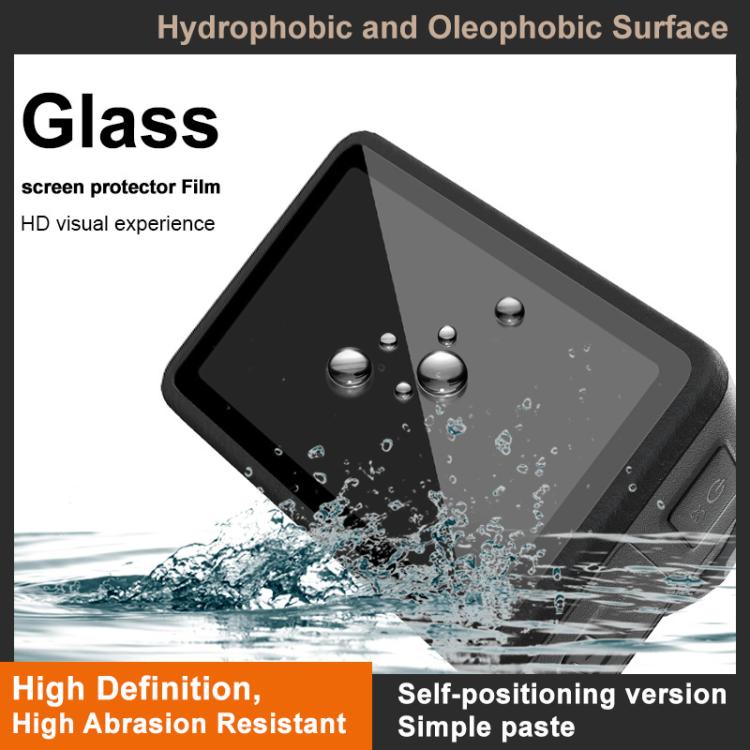 Película de vidrio templado imak, versión autoposicionable para DJI Osmo Action 5 — imagen 7