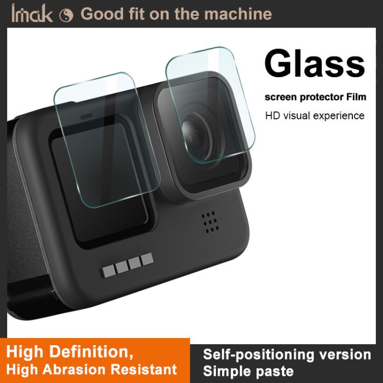 Película de vidrio templado imak, versión autoposicionable para DJI Osmo Action 6 — imagen 7