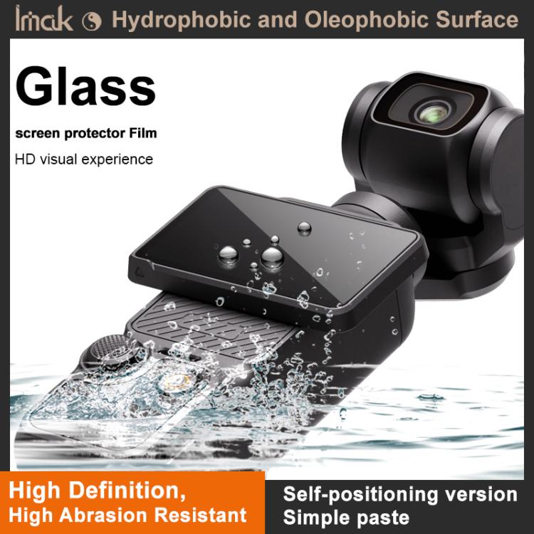 Protector de pantalla de vidrio templado imak, versión autoposicionable para DJI Osmo Pocket 4 — imagen 8