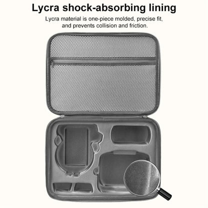 Estuche portátil para dron BRDRC, bolso bandolera de un solo hombro para DJI Flip (gris) — imagen 7