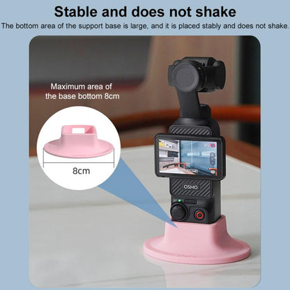 Soporte de base de escritorio de silicona BRDRC para DJI Osmo Pocket 3 (azul) — imagen 7