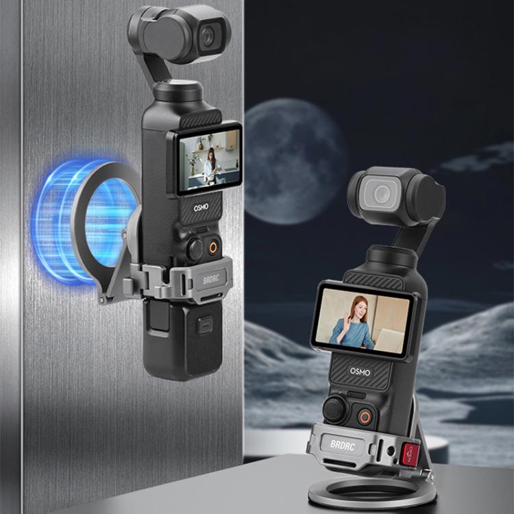 Soporte para teleprompter de teléfono inteligente BRDRC, abrazadera de escritorio, soporte de extensión de zapata fría para…