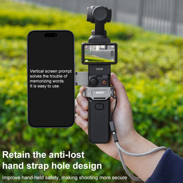 Soporte para teleprompter de teléfono inteligente BRDRC, abrazadera de escritorio, soporte de extensión de zapata fría para……