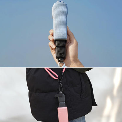 Estuche protector BRDRC de ABS con textura de sarga para DJI Osmo Pocket 3 (negro) — imagen 12