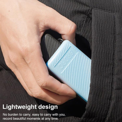 Estuche protector BRDRC de ABS con textura de sarga para DJI Osmo Pocket 3 (azul) — imagen 8