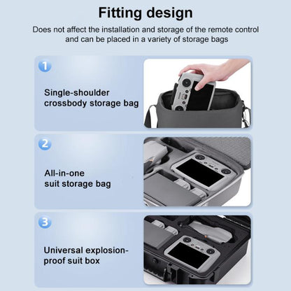 Funda de silicona antigolpes y antiarañazos para control remoto RC 2 BRDRC (gris) — imagen 6