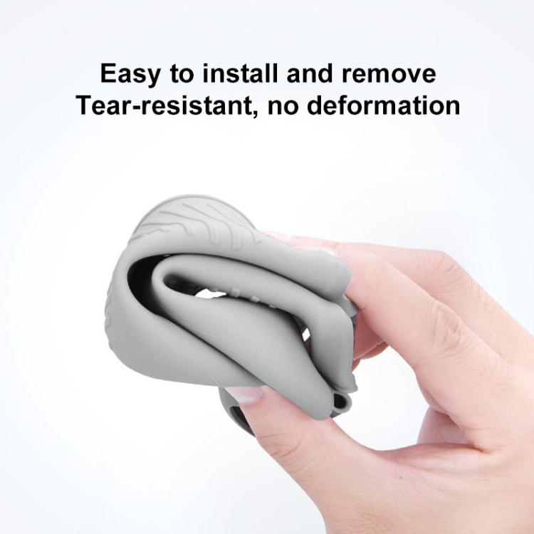 Funda de silicona antigolpes y antiarañazos para control remoto RC 2 BRDRC (gris) — imagen 10