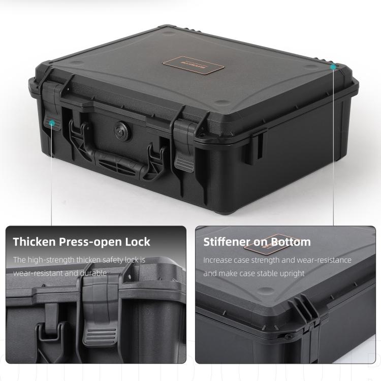 Estuche de seguridad Sunnylife, estuche rígido de viaje de gran capacidad, resistente al agua y a los golpes para DJI Mavic……