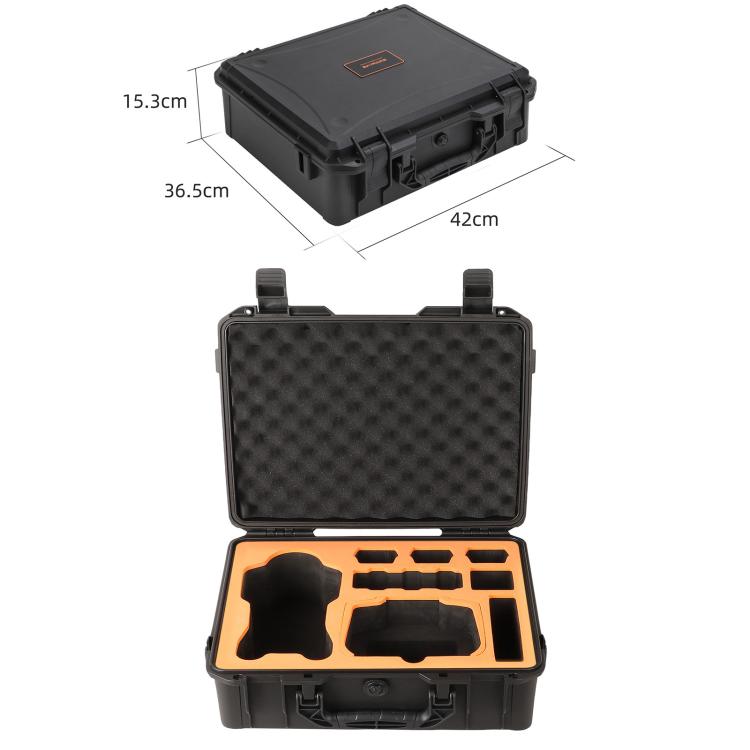 Estuche de seguridad Sunnylife, estuche rígido de viaje de gran capacidad, resistente al agua y a los golpes para DJI Mavic……