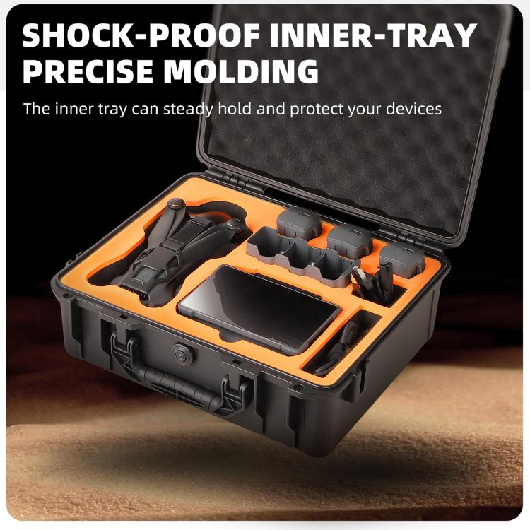 Estuche de seguridad Sunnylife, estuche rígido de viaje de gran capacidad, resistente al agua y a los golpes para DJI Mavic……