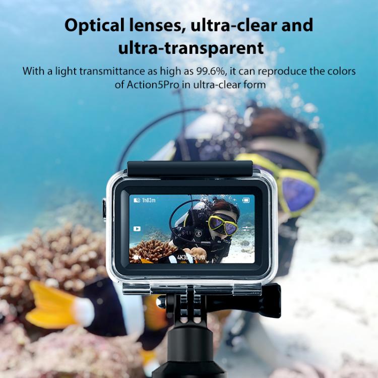 Estuche impermeable magnético, estuche impermeable para buceo para DJI Osmo Action 5 — imagen 5