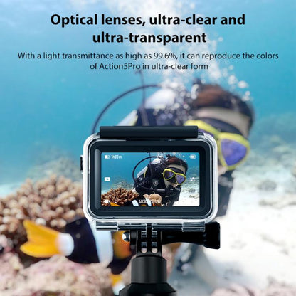 Estuche de buceo magnético impermeable de 60 m para DJI Osmo Action 5 — imagen 5