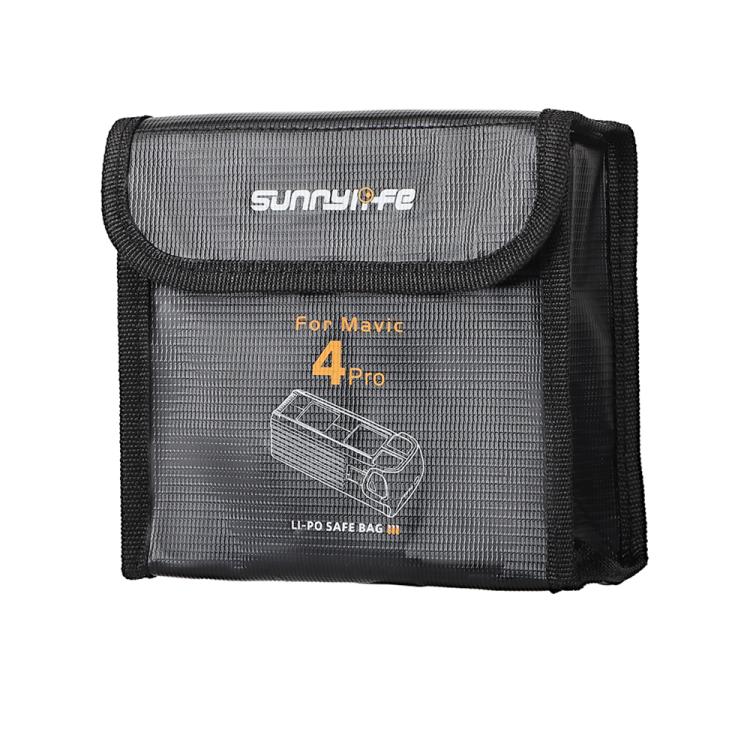 Bolsa protectora a prueba de explosiones para batería Sunnylife para DJI Mavic 4 Pro (para 3 baterías)