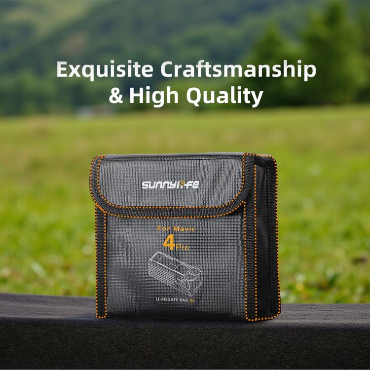 Bolsa protectora a prueba de explosiones para batería Sunnylife para DJI Mavic 4 Pro (para 1 batería) — imagen 7