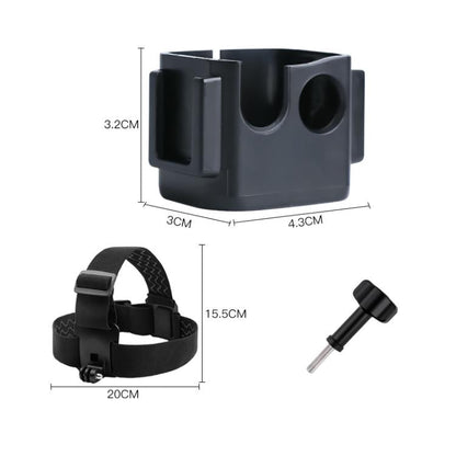 Marco de soporte de expansión con adaptador y correa para la cabeza para DJI Osmo Pocket 3 — imagen 2