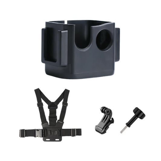 Marco de soporte de expansión adaptador con correa para el pecho para DJI Osmo Pocket 3