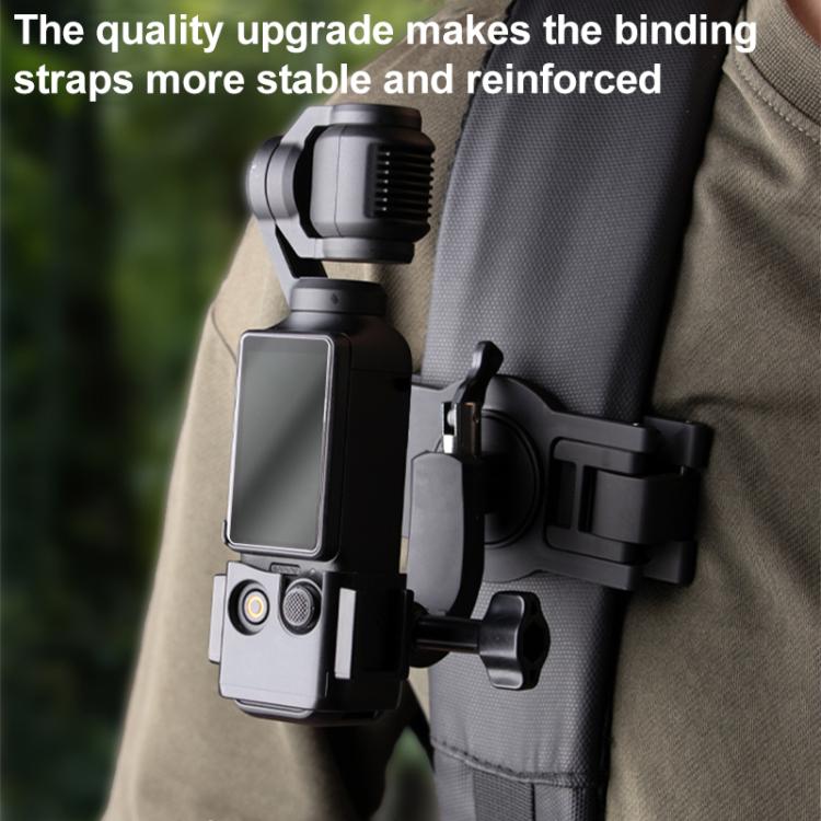 Marco de soporte de expansión adaptador con clip para mochila para DJI Osmo Pocket 3 — imagen 9