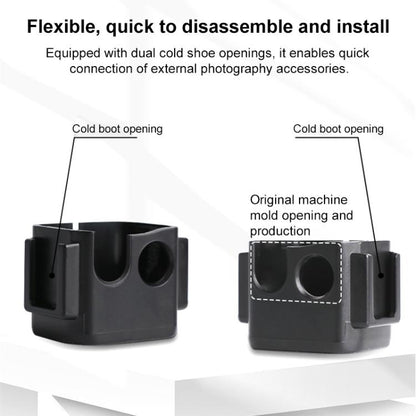 Marco de soporte de expansión adaptador con clip para mochila para DJI Osmo Pocket 3 — imagen 11