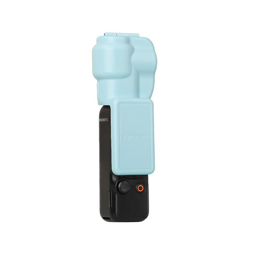 Funda protectora de pantalla para cámara Sunnylife, colorida y con estabilizador para DJI Osmo Pocket 3 (azul)