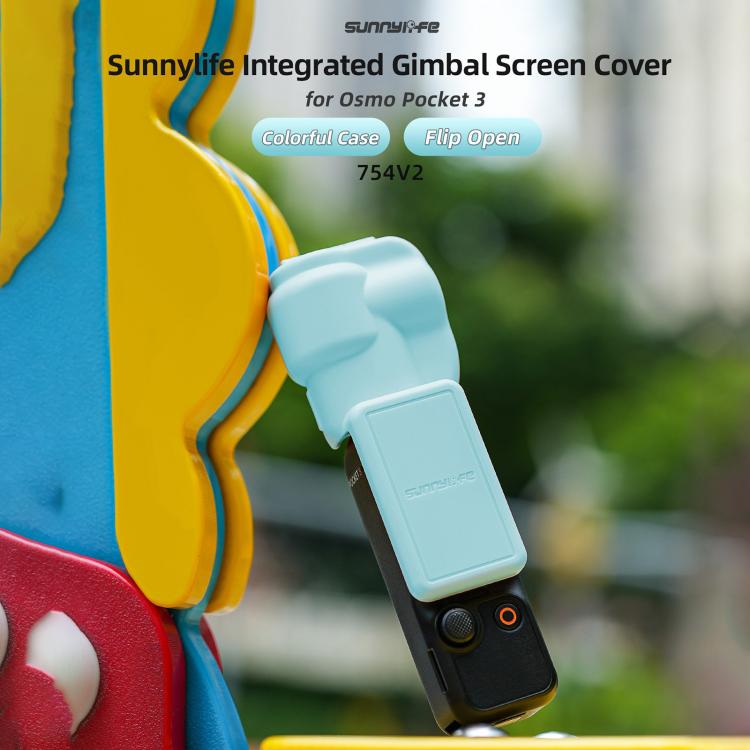 Funda protectora de pantalla para cámara Sunnylife, color negro para DJI Osmo Pocket 3 — imagen 3