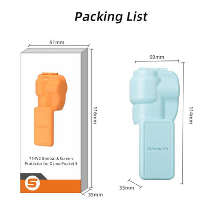 Funda protectora de pantalla para cámara Sunnylife, color negro para DJI Osmo Pocket 3 — imagen 7