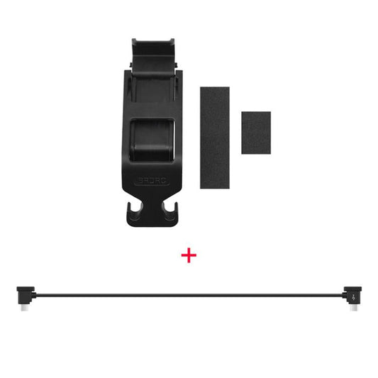 Cable de datos convertidor BRDRC, tipo: 30 cm, tipo C a tipo C + soporte para DJI Mavic 3 / Mini 4 Pro / Mini 2 y más para D…