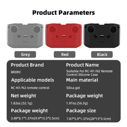 Funda de silicona antigolpes y antiarañazos para control remoto RC-N2/RC-N1 BRDRC (roja) — imagen 15