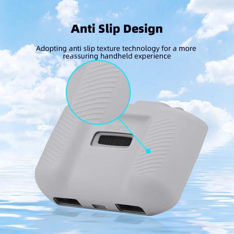Funda de silicona antigolpes y antiarañazos para control remoto RC-N2/RC-N1 BRDRC (negra) — imagen 6