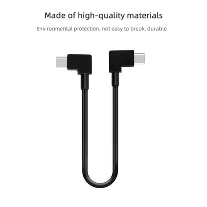 Cable de datos BRDRC, tipo: 30 cm para DJI Mavic Air 2 / Mini 2 / Air 2S (tipo C a tipo C) para DJI DJI Mavic Air 2, DJI Min…