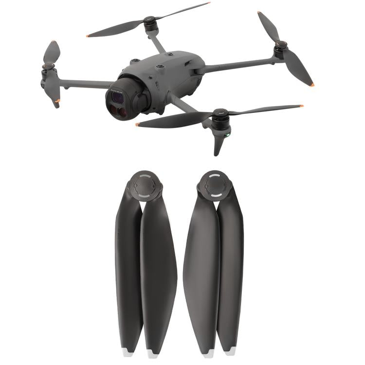 Hélices de liberación rápida Sunnylife 1158F para DJI Mavic 4 Pro (punta plateada)
