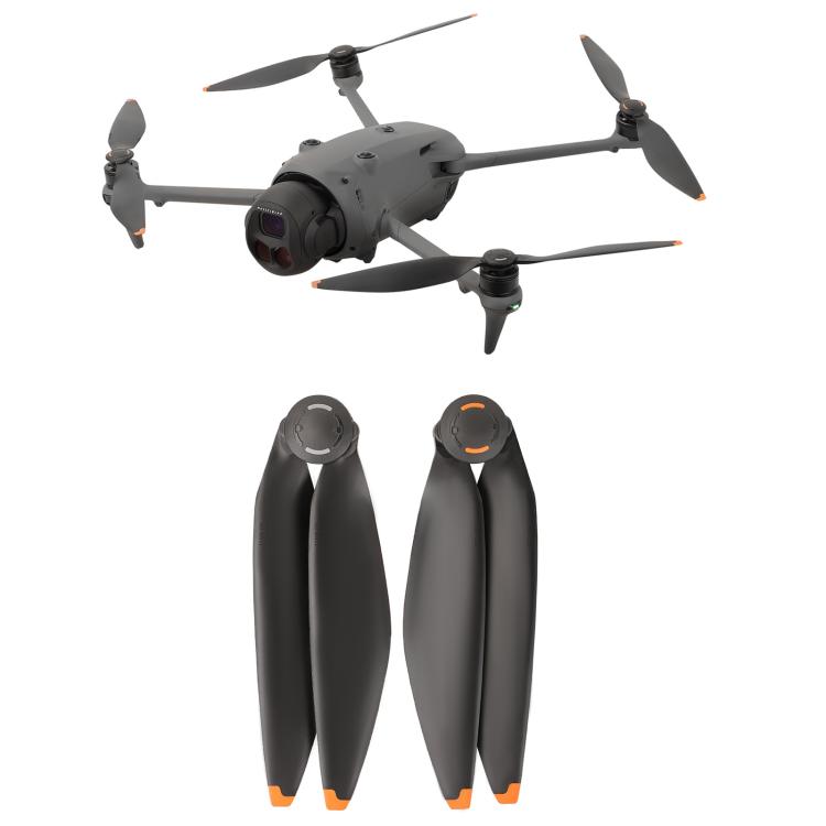 Hélices de liberación rápida Sunnylife 1158F para DJI Mavic 4 Pro (punta naranja)