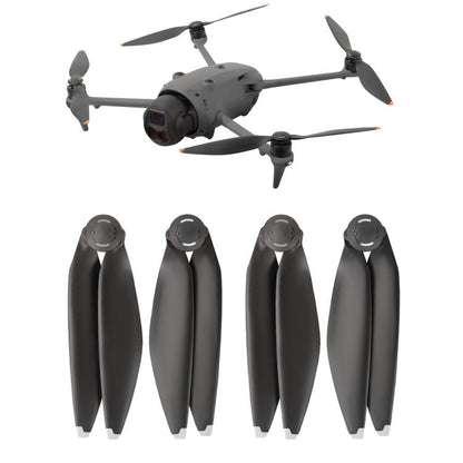 Hélices de liberación rápida Sunnylife 1158F para DJI Mavic 4 Pro (punta plateada)