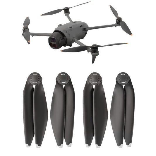 Hélices de liberación rápida Sunnylife 1158F para DJI Mavic 4 Pro (punta plateada)