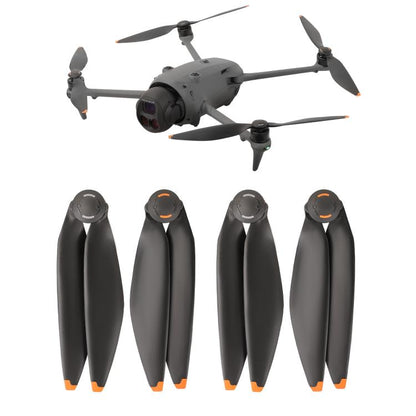 Hélices de liberación rápida Sunnylife 1158F para DJI Mavic 4 Pro (dos pares, punta naranja)