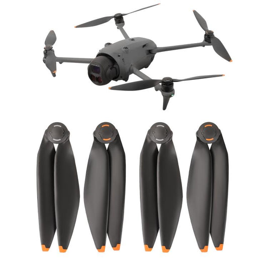 Hélices de liberación rápida Sunnylife 1158F para DJI Mavic 4 Pro (dos pares, punta naranja)