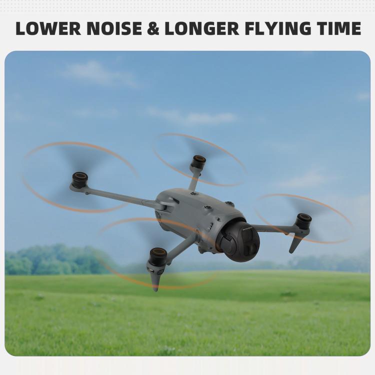 Hélices de liberación rápida Sunnylife 1158F para DJI Mavic 4 Pro (punta plateada) — imagen 4