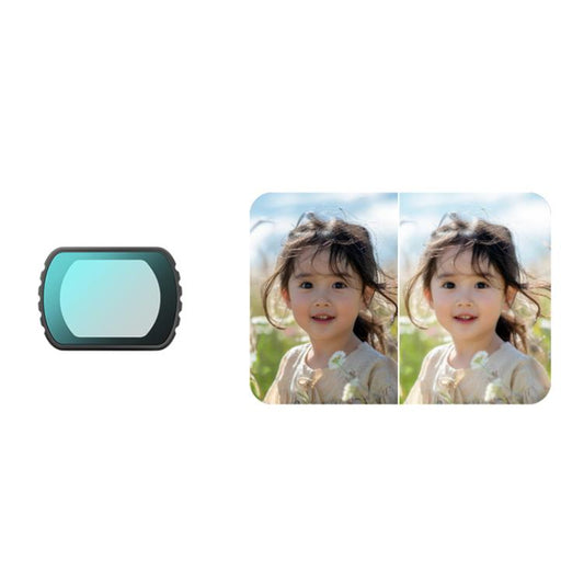 Filtro de lente para cámara, filtro: niebla negra 1/4 para DJI Osmo Pocket 3