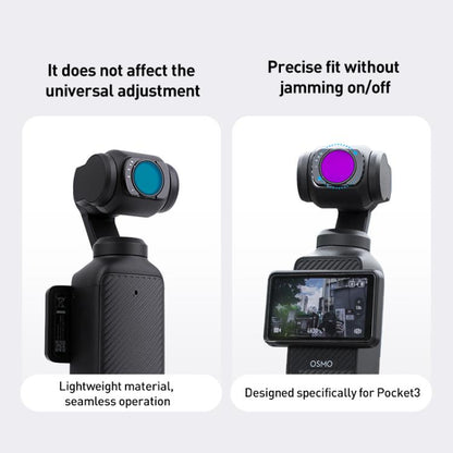 Filtro de lente para cámara, filtro: lente gran angular 0,72x para DJI Osmo Pocket 3 — imagen 5