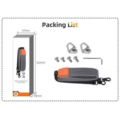 Cordón multiusos Sunnylife GS014 con hebilla de aluminio CNC (gris) — imagen 12