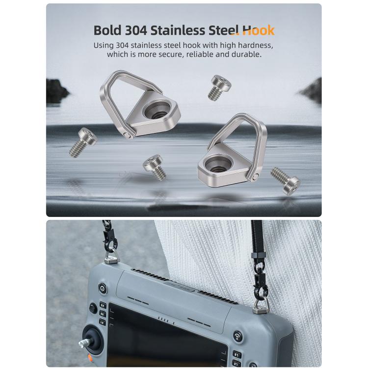 Cordón multiusos Sunnylife GS014 con hebilla de aluminio CNC (gris) — imagen 5